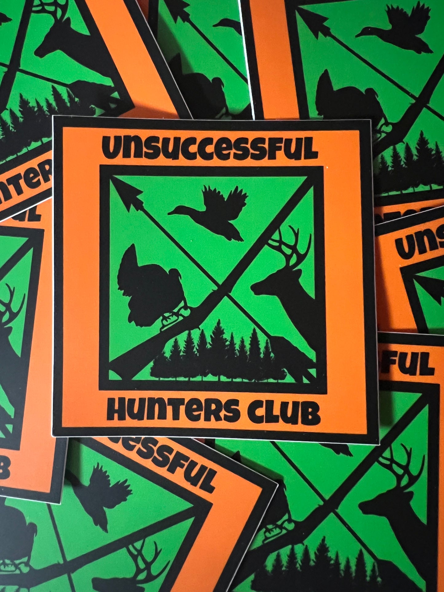 Unsuccessful Hunters Club Sticker