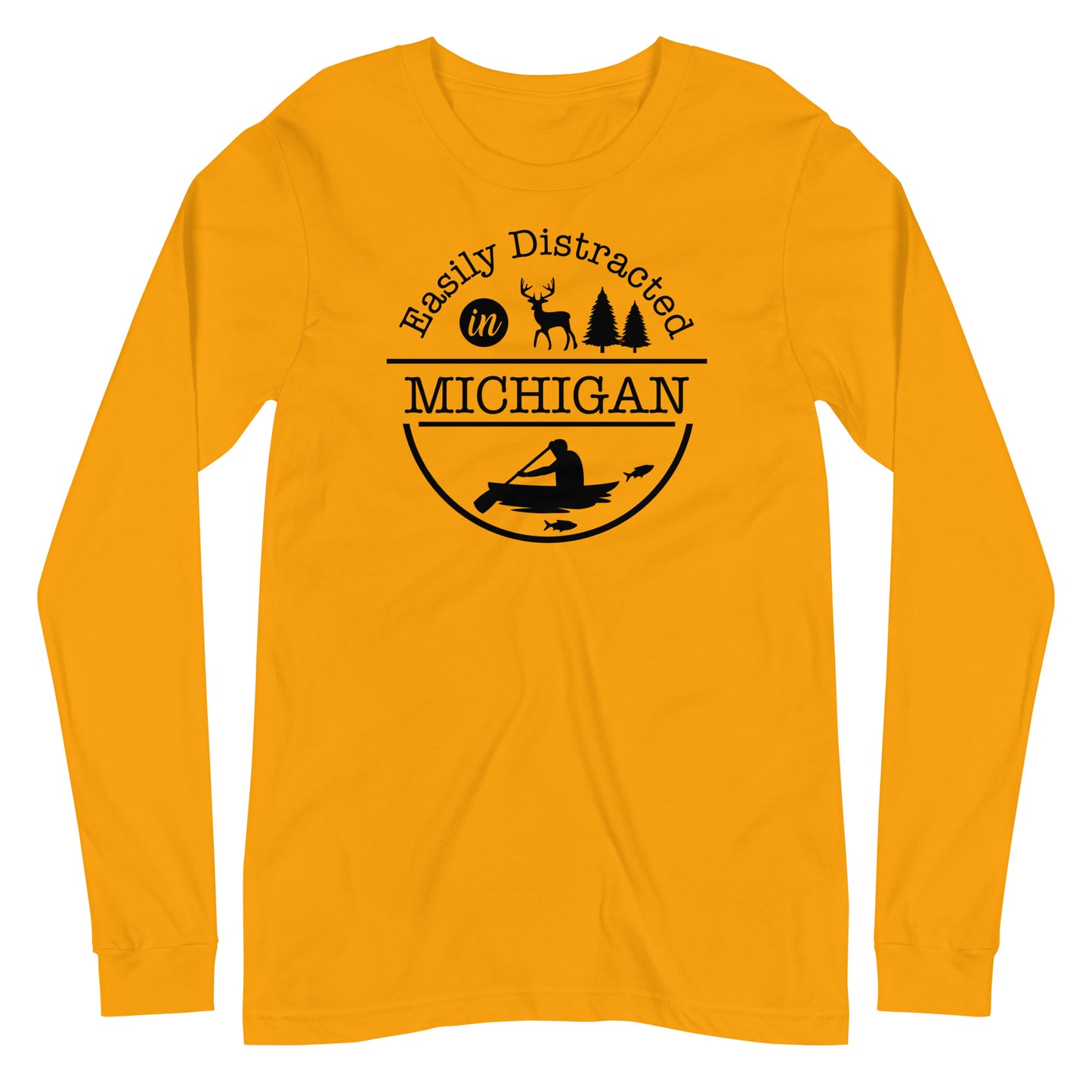 Easily Distracted Long Sleeve T Shirt