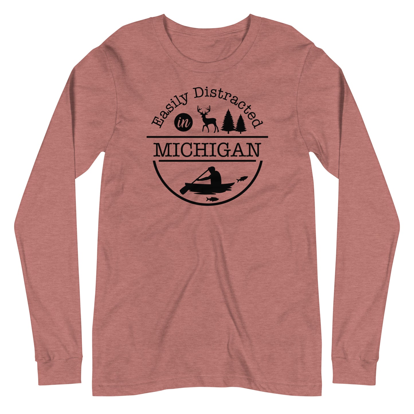 Easily Distracted Long Sleeve T Shirt