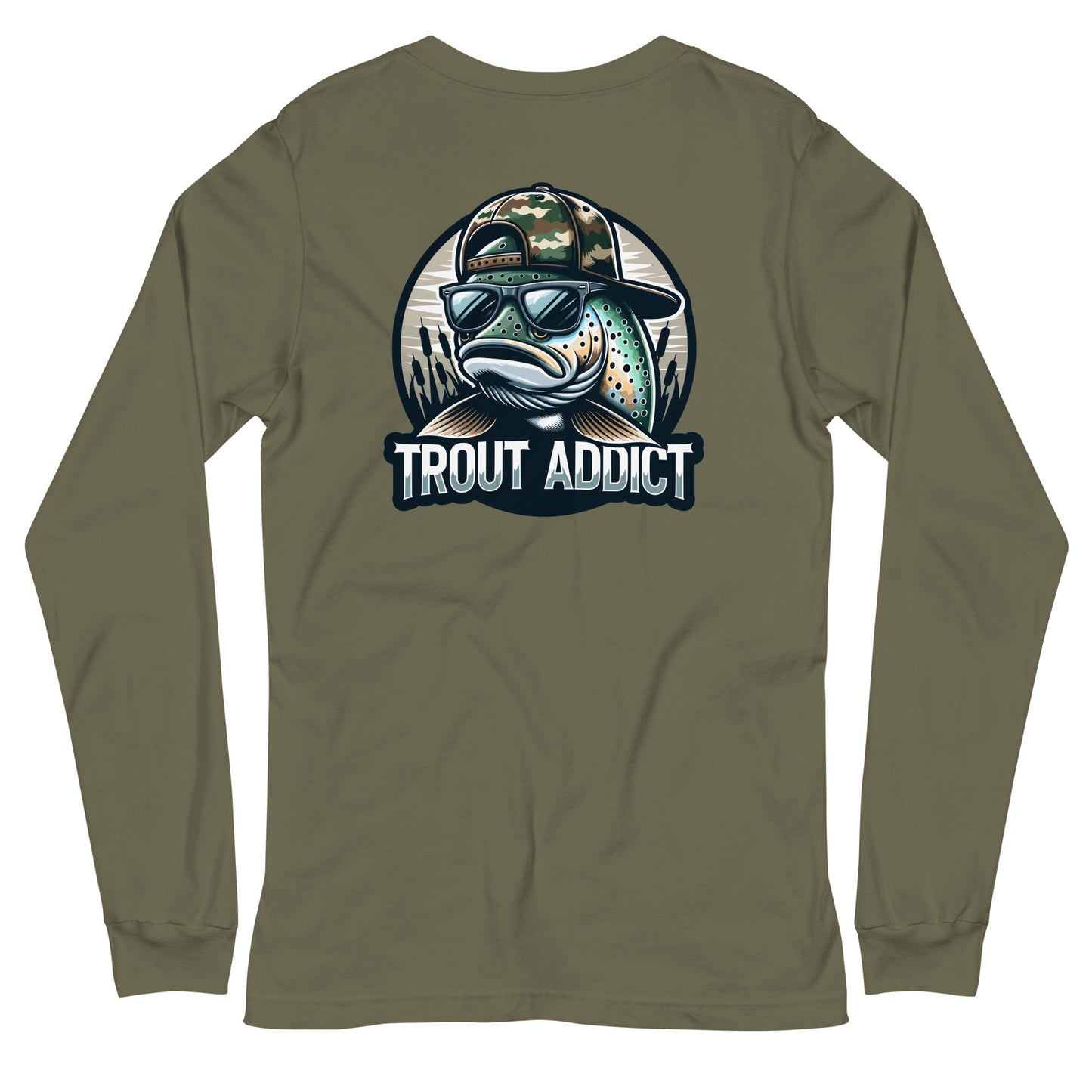 Trout Addict Long Sleeve T Shirt