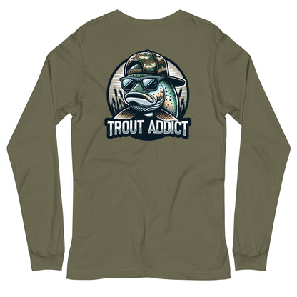 Trout Addict Long Sleeve T Shirt