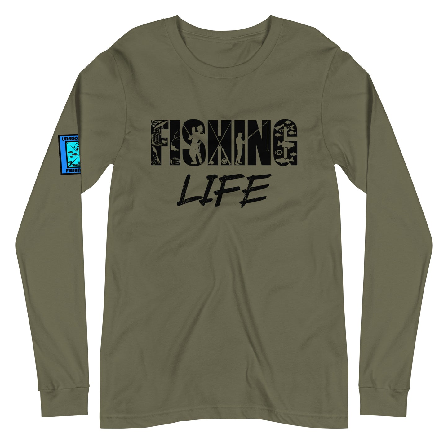 Fishing Life Long Sleeve T Shirt