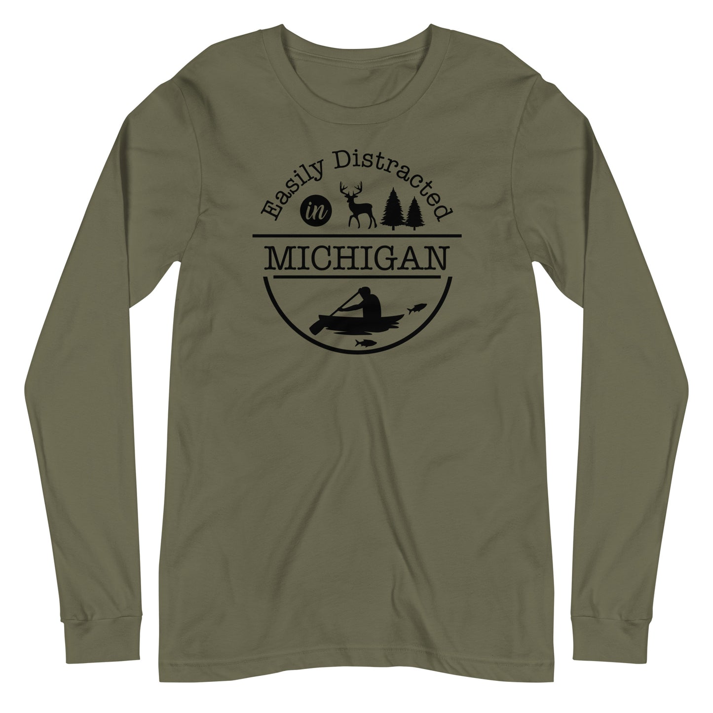 Easily Distracted Long Sleeve T Shirt