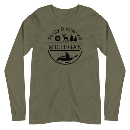 Easily Distracted Long Sleeve T Shirt