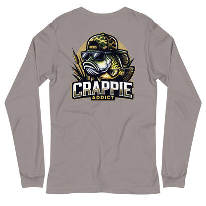 Crappie Addict Long Sleeve T Shirt