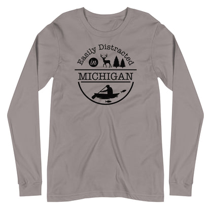 Easily Distracted Long Sleeve T Shirt