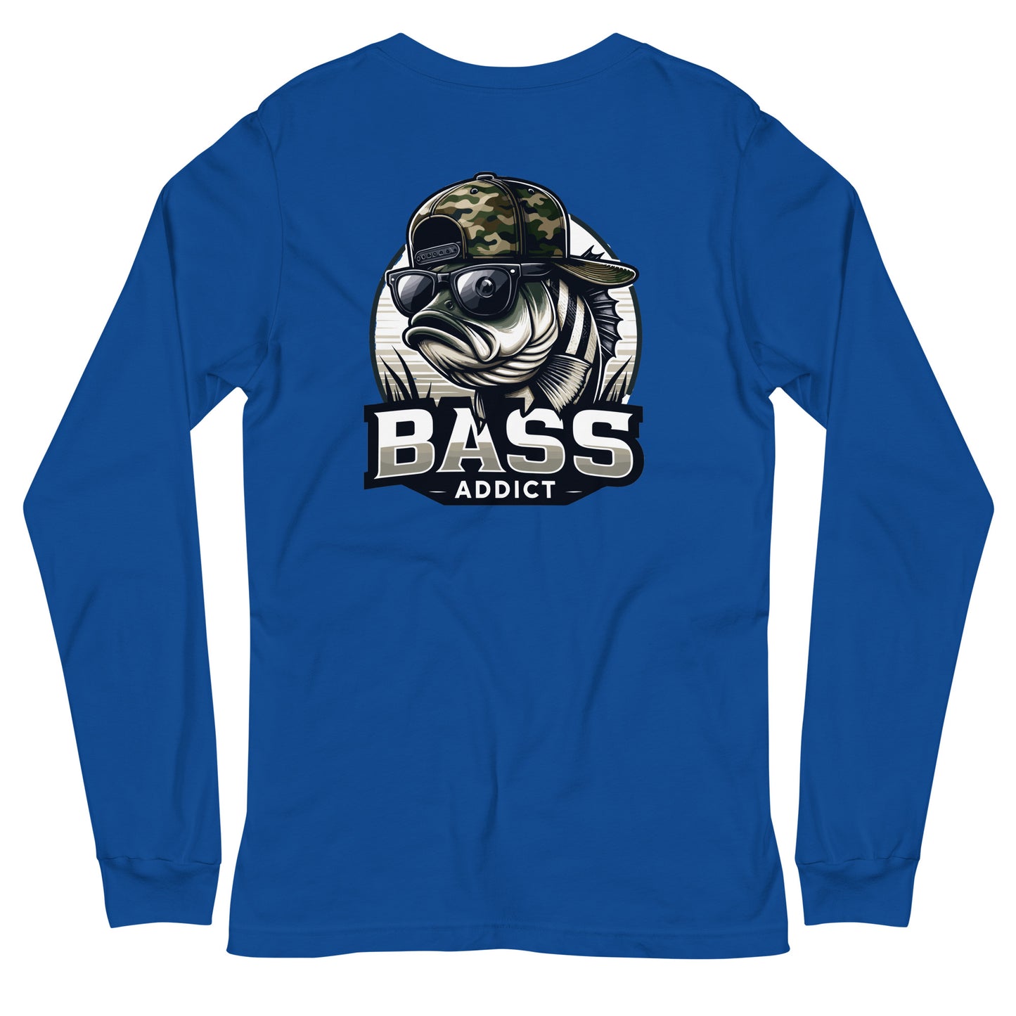 Stripped Bass Addict Long Sleeve T Shirt