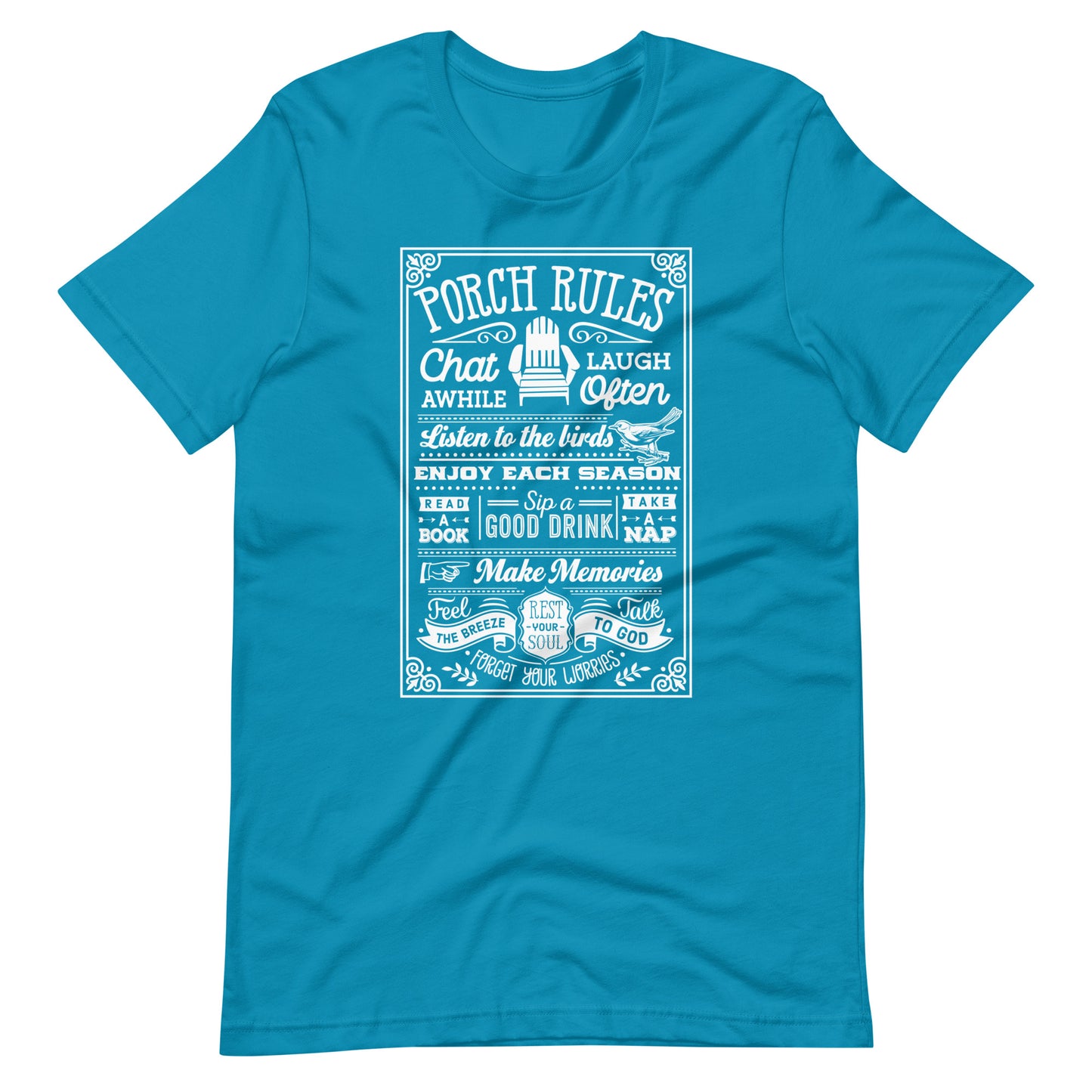 Porch Rules T Shirt