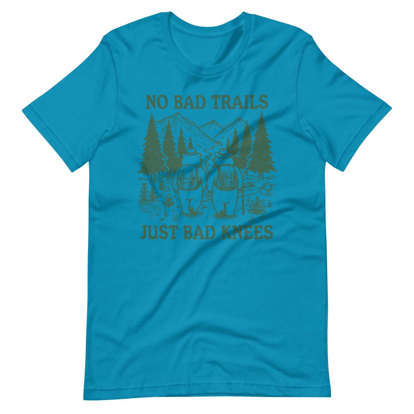 No Bad Trails Just Bad Knees T Shirt