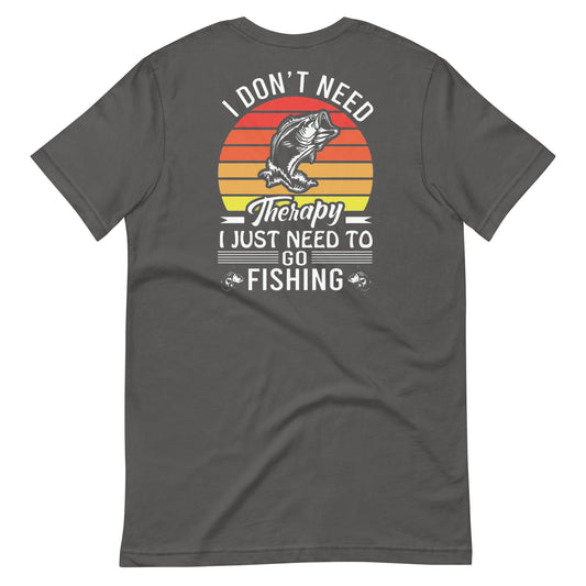 Fishing Therapy T Shirt