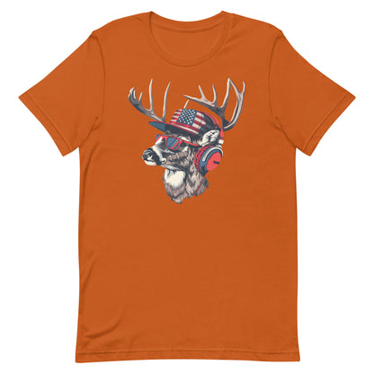 Red White and Buck T Shirt