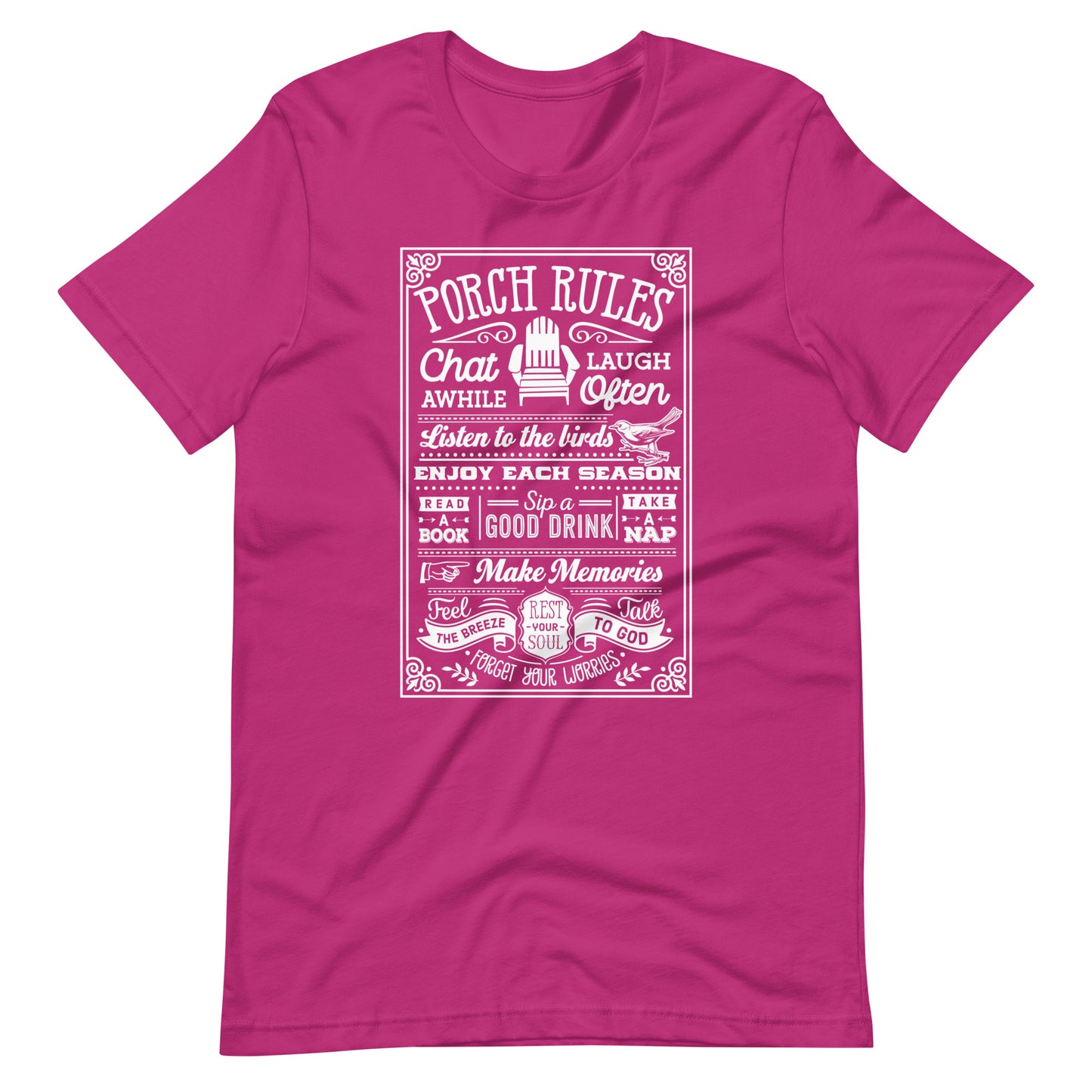 Porch Rules T Shirt