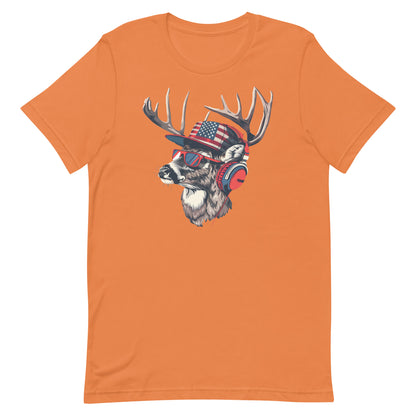 Red White and Buck T Shirt