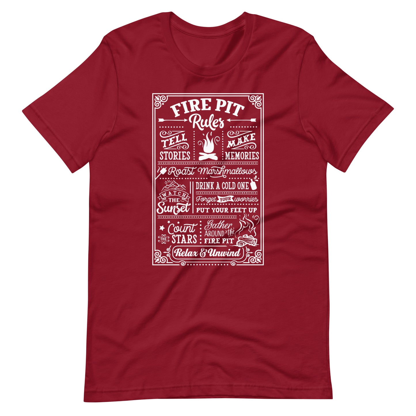 Firepit Rules T Shirt