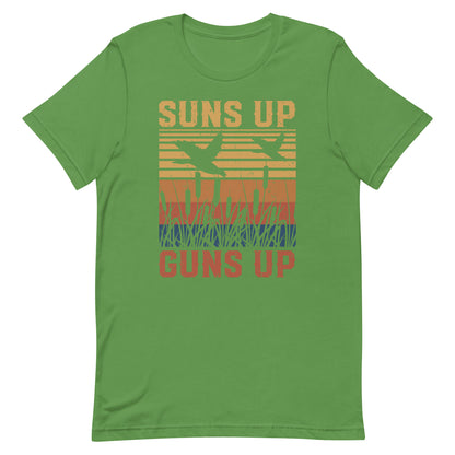 Suns up Guns up T Shirt