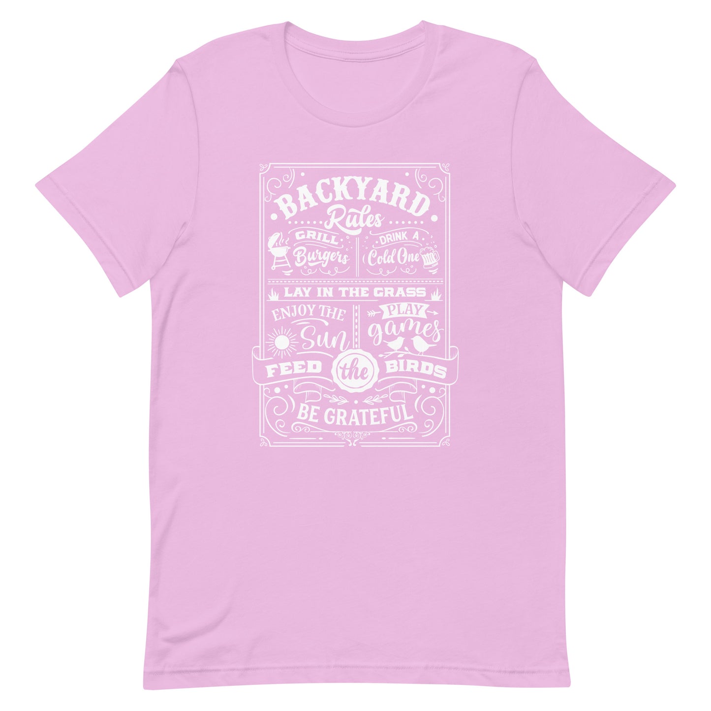 Backyard Rules T Shirt