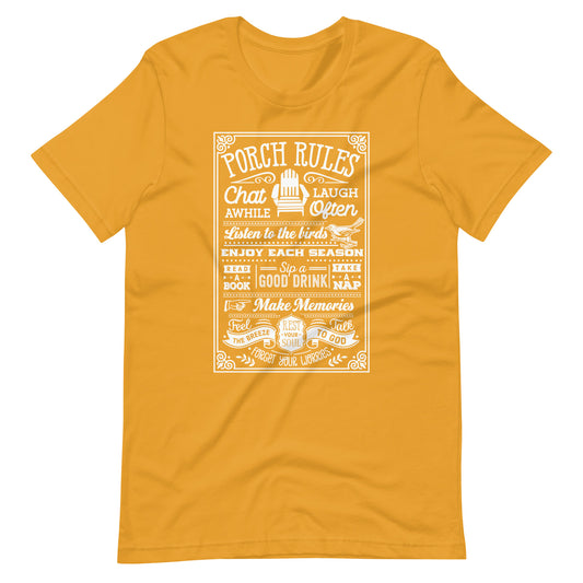 Porch Rules T Shirt