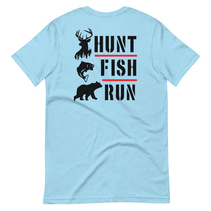 Hunt Fish Run T Shirt