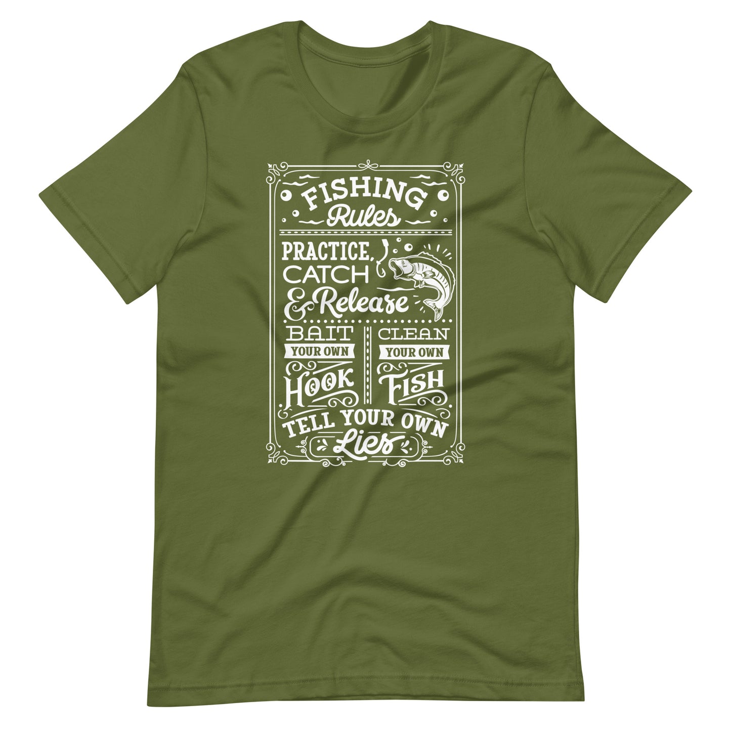 Fishing Rules T Shirt