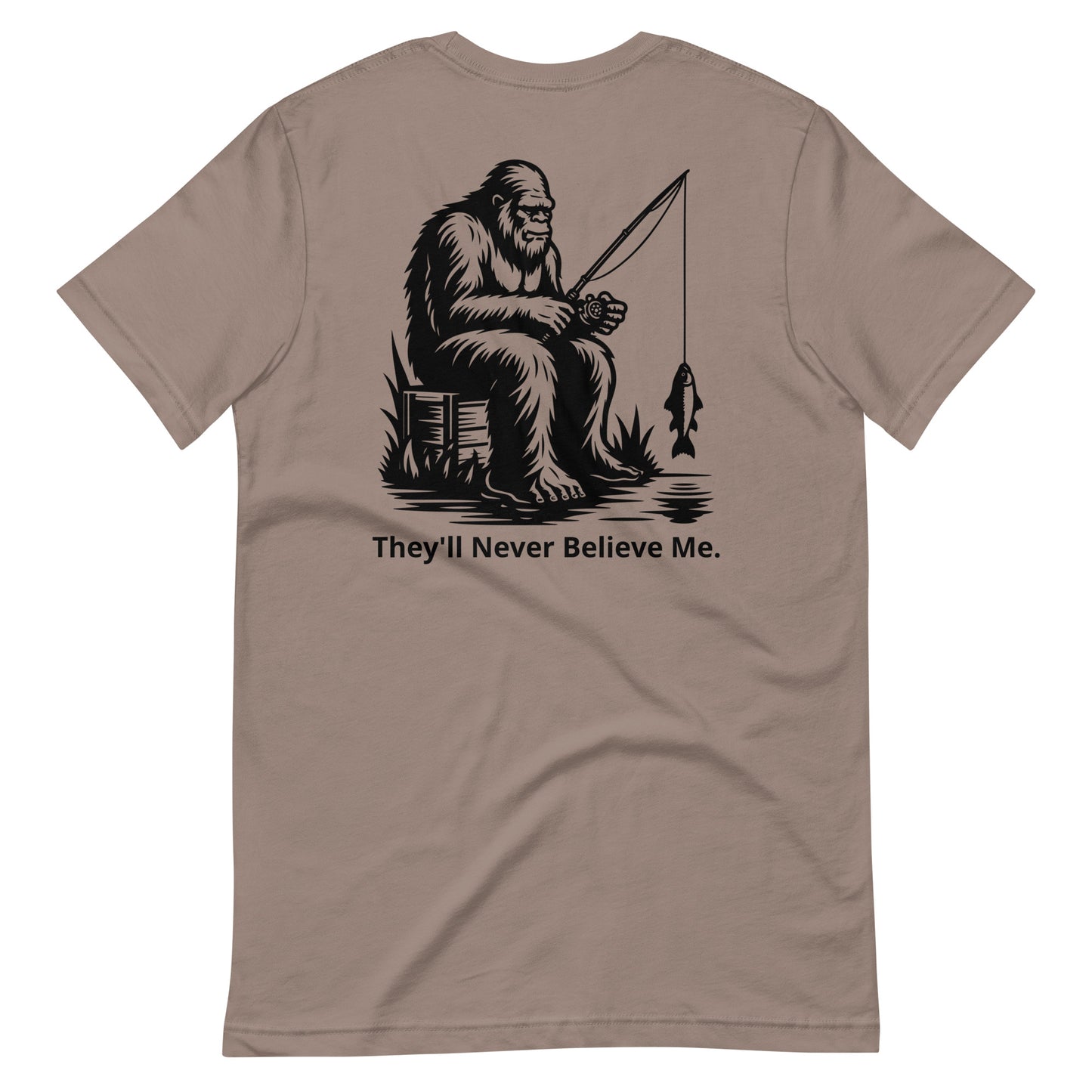 Bigfoot Fishing T Shirt