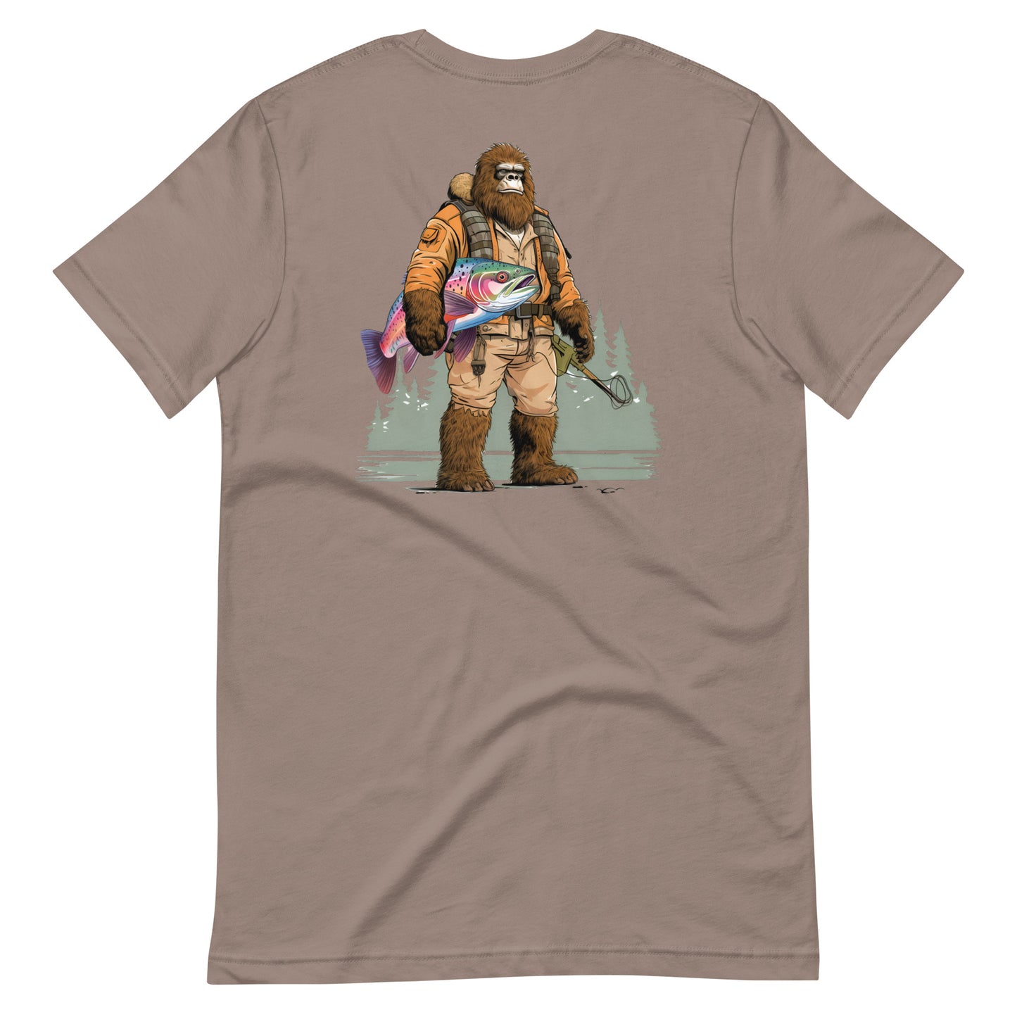 Bigfoot Salmon T Shirt