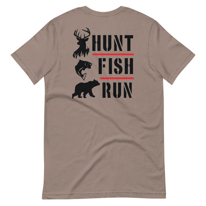 Hunt Fish Run T Shirt