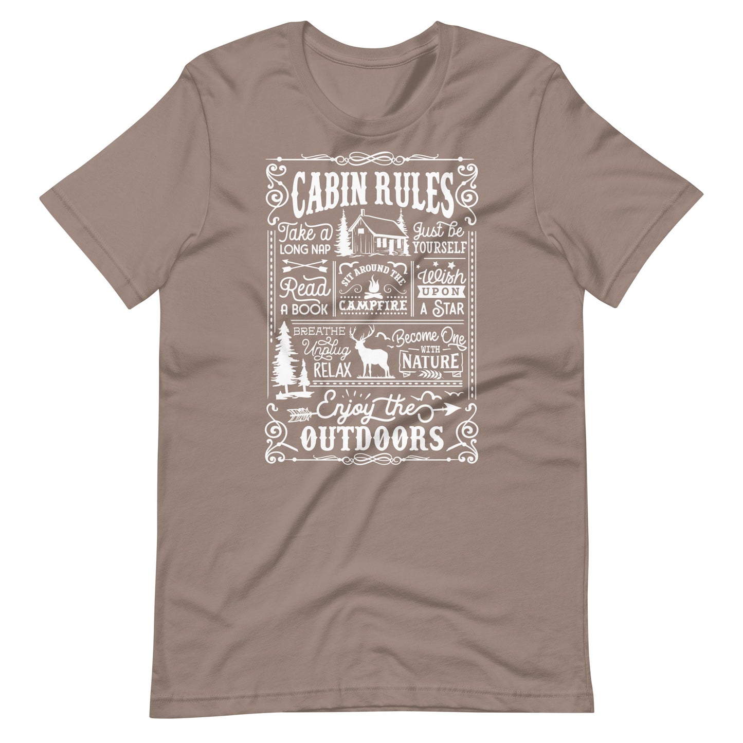 Cabin Rules T Shirt