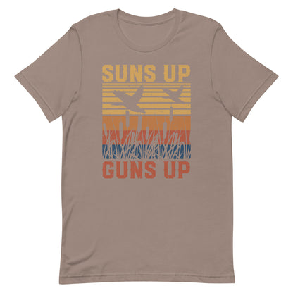 Suns up Guns up T Shirt