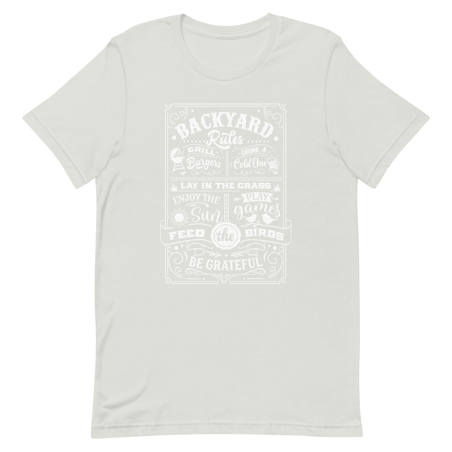 Backyard Rules T Shirt