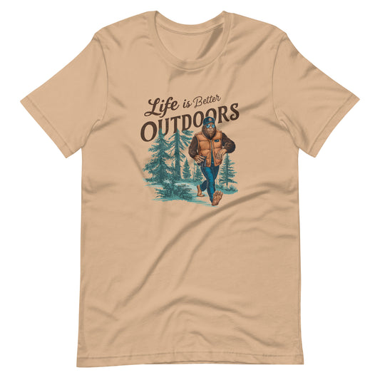 Life is Better Outdoors T Shirt