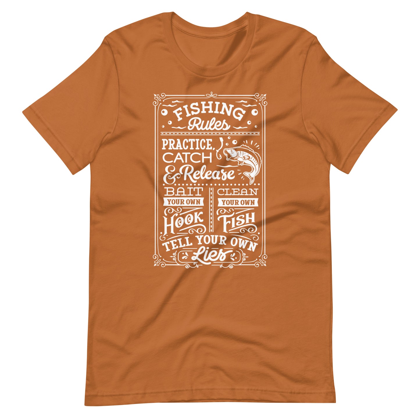 Fishing Rules T Shirt