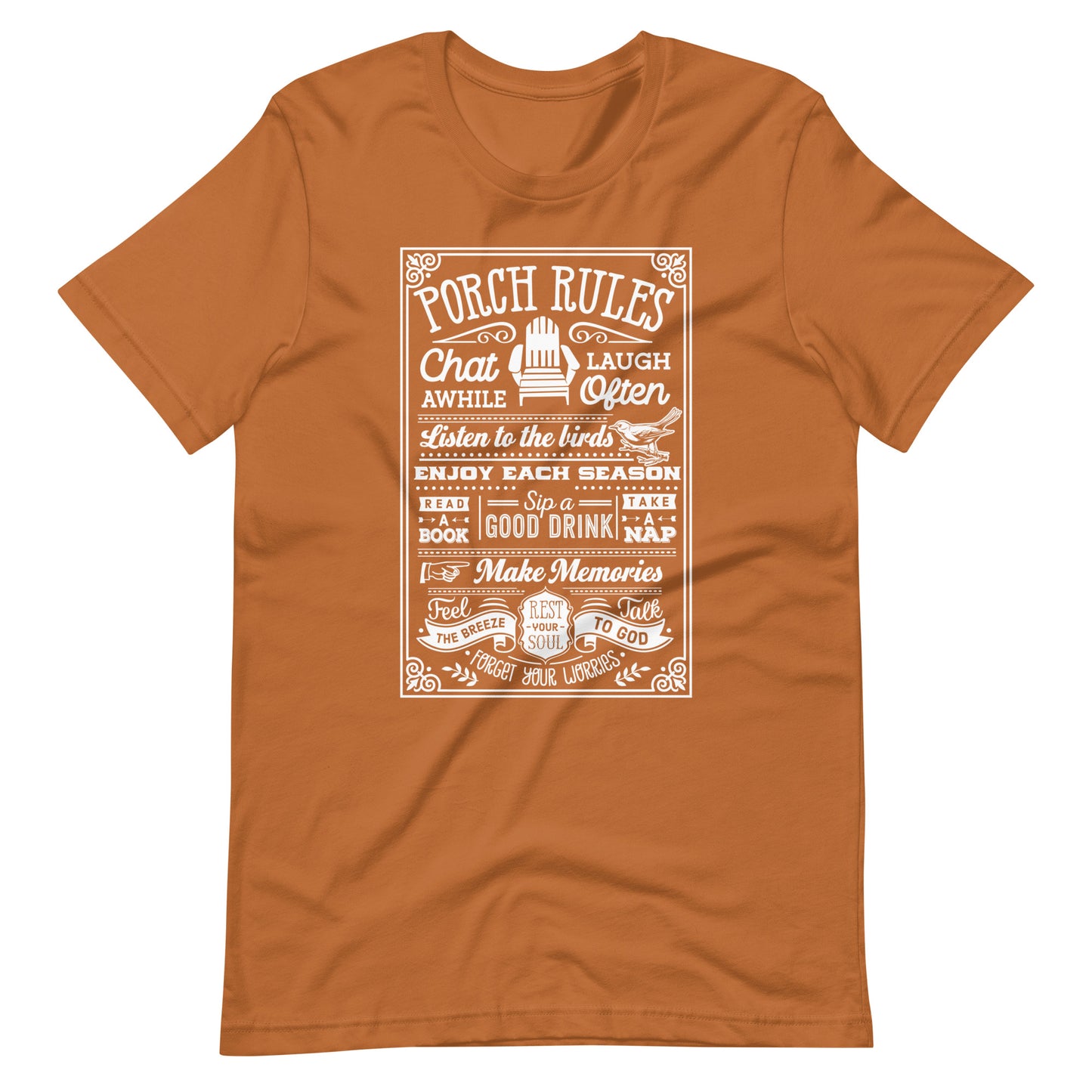 Porch Rules T Shirt