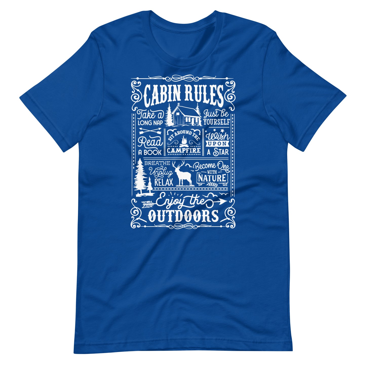 Cabin Rules T Shirt