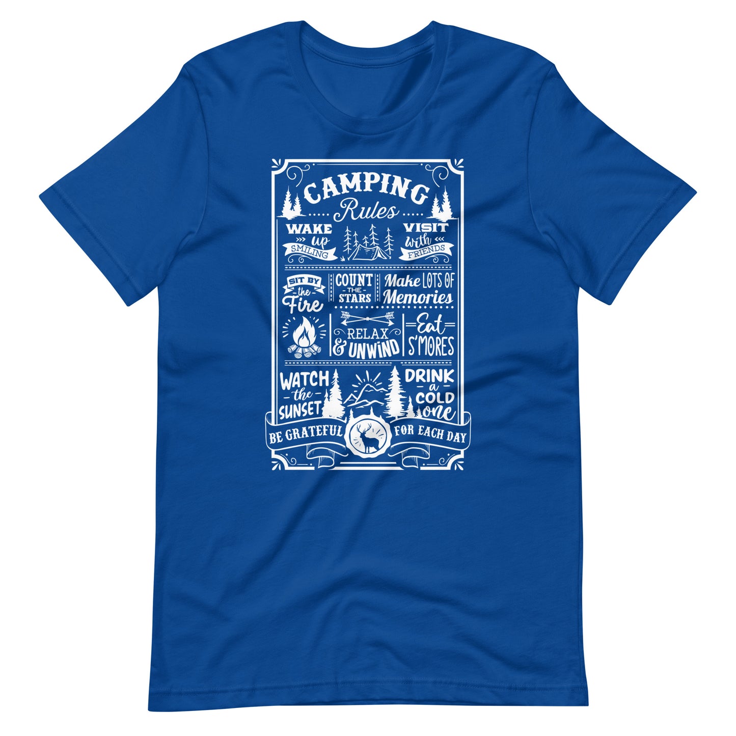 Camping Rules T Shirt