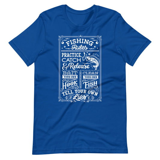 Fishing Rules T Shirt